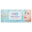babyU Fragrance Free Wipes 80pack