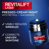 L'Oreal Paris Revitalift Laser Retinol Pressed Cream Night 50mL