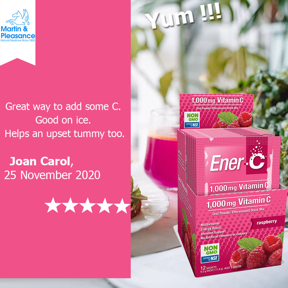Ener-C Raspberry 12 Sachets
