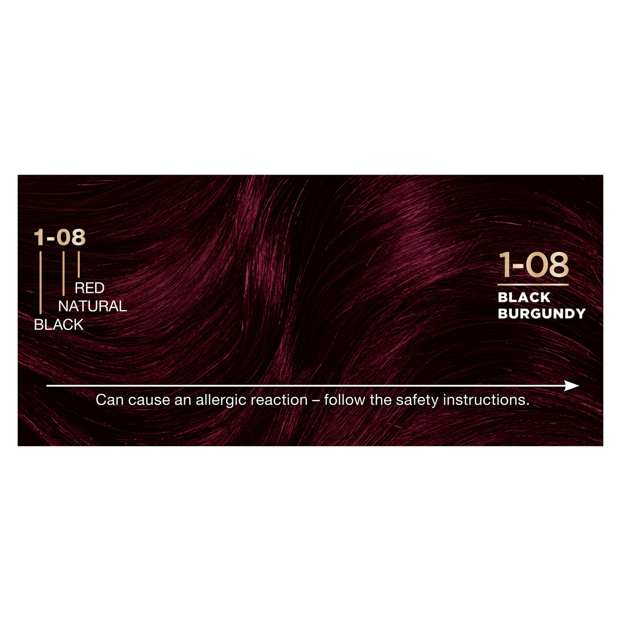 Schwarzkopf Napro Palette 1-08 Black Burgundy