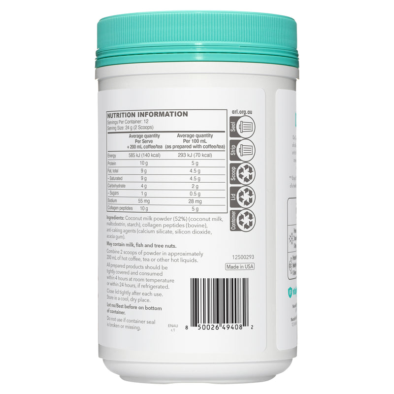 Vital Protein Collagen Cream Coconut 293g