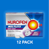 NUROFEN Meltlets Berry Burst 200mg 12 Pack