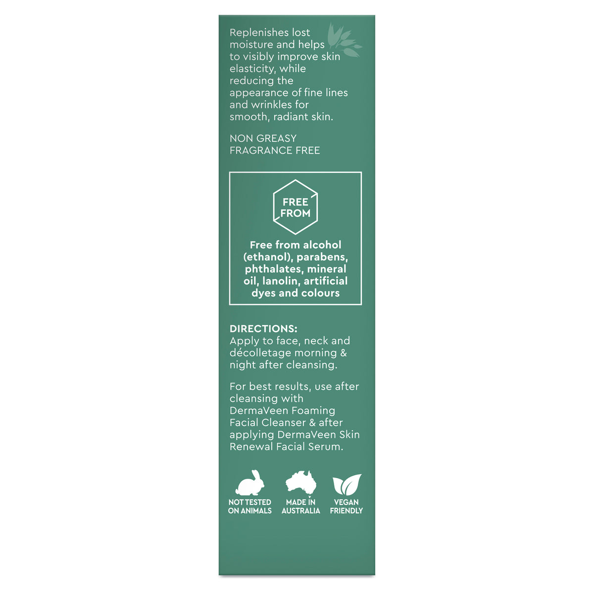 DermaVeen Face Hydrating Moisture 75ml
