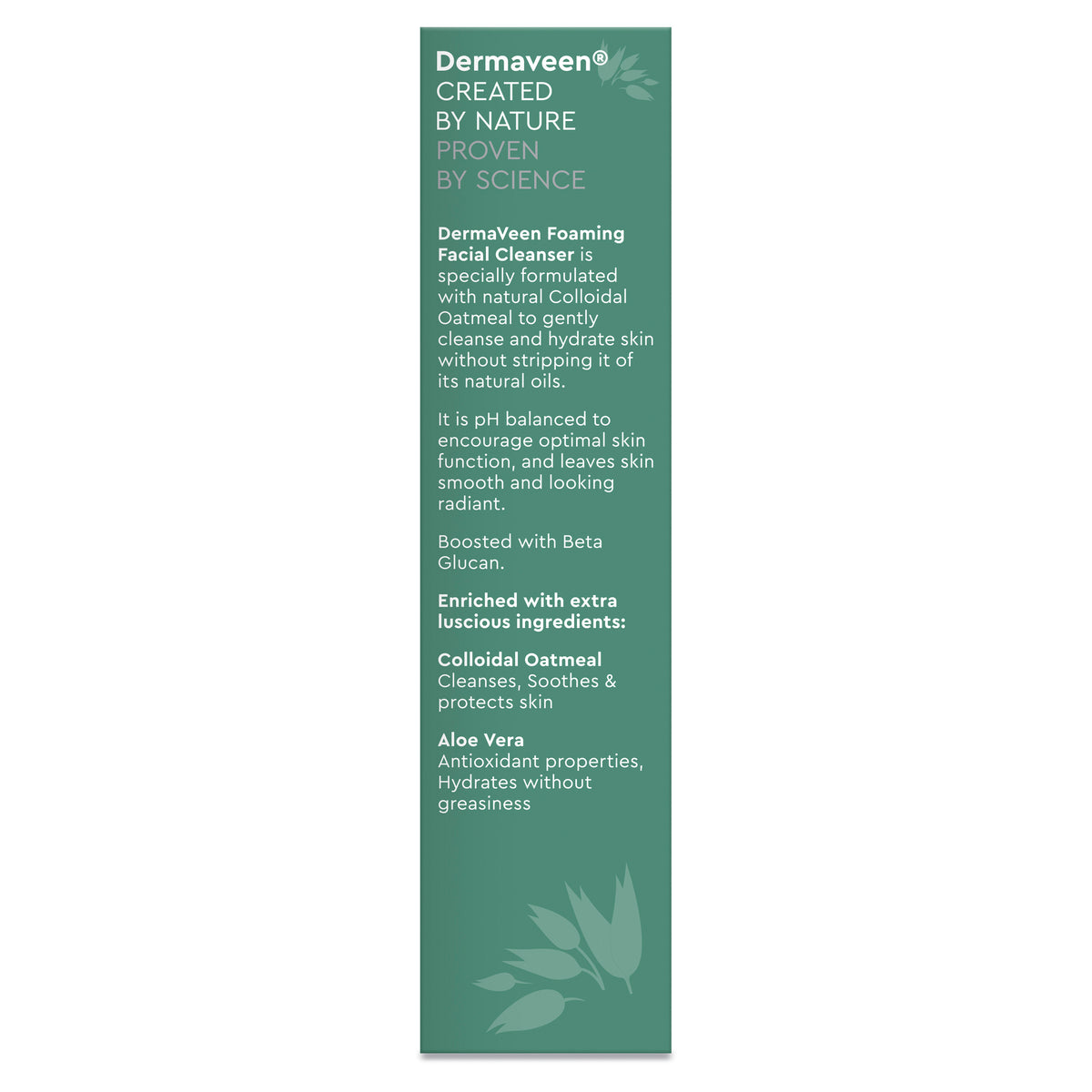 DermaVeen Face Foaming Cleanser 125ml