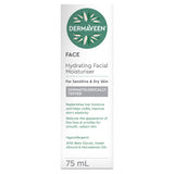 DermaVeen Face Hydrating Moisture 75ml