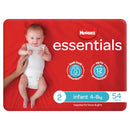 Huggies Essentials Size 2 (54 Nappies)