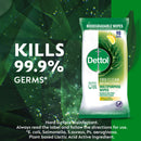 Dettol Tru Clean Antibacterial Multipurpose Cleaning Wipes Zesty Citrus and Lemongrass 90s