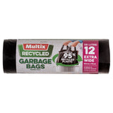 Multix Recycled Garbage Bags 12pk