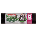 Multix Recycled Garbage Bags 12pk