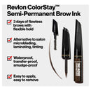 Revlon ColorStay Semi-Permanent Brow Ink Dark Brown