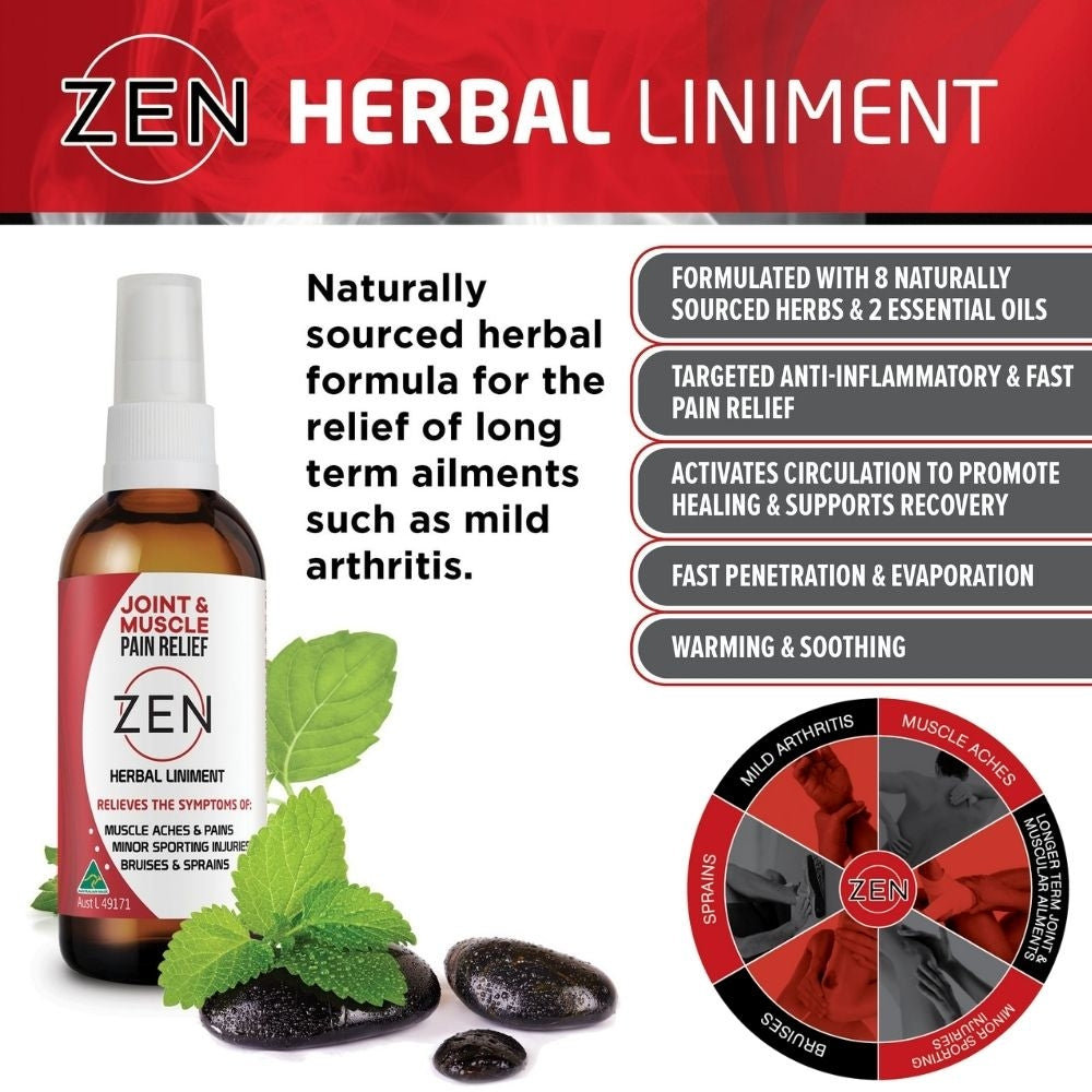 Zen Herbal Liniment Spray 100 mL