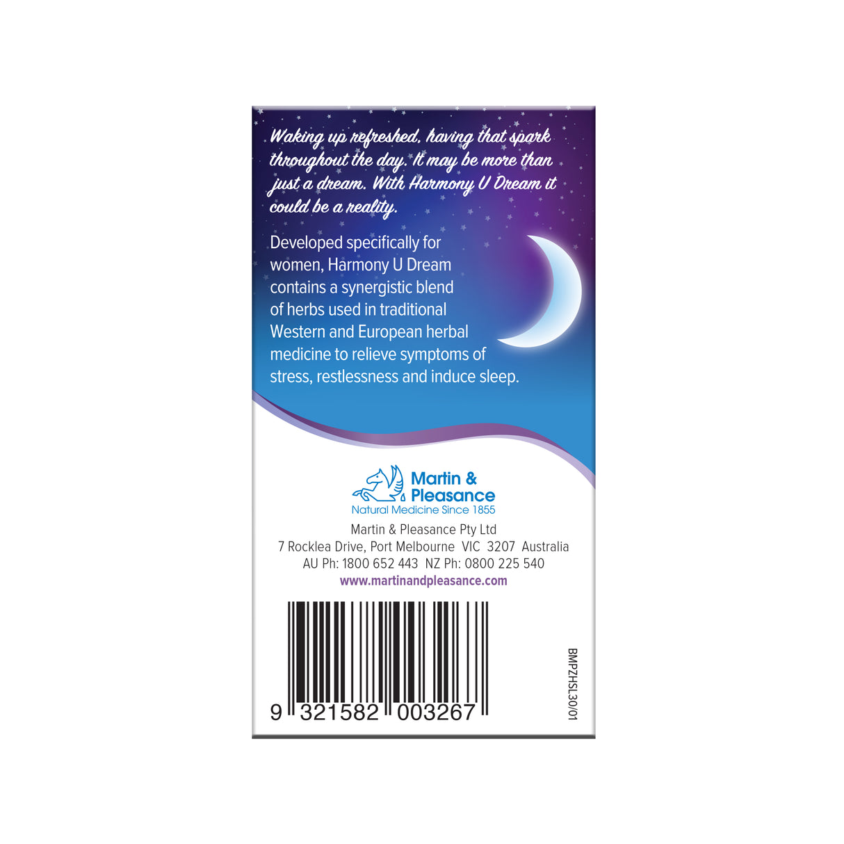Harmony U Dream 30 Tablets