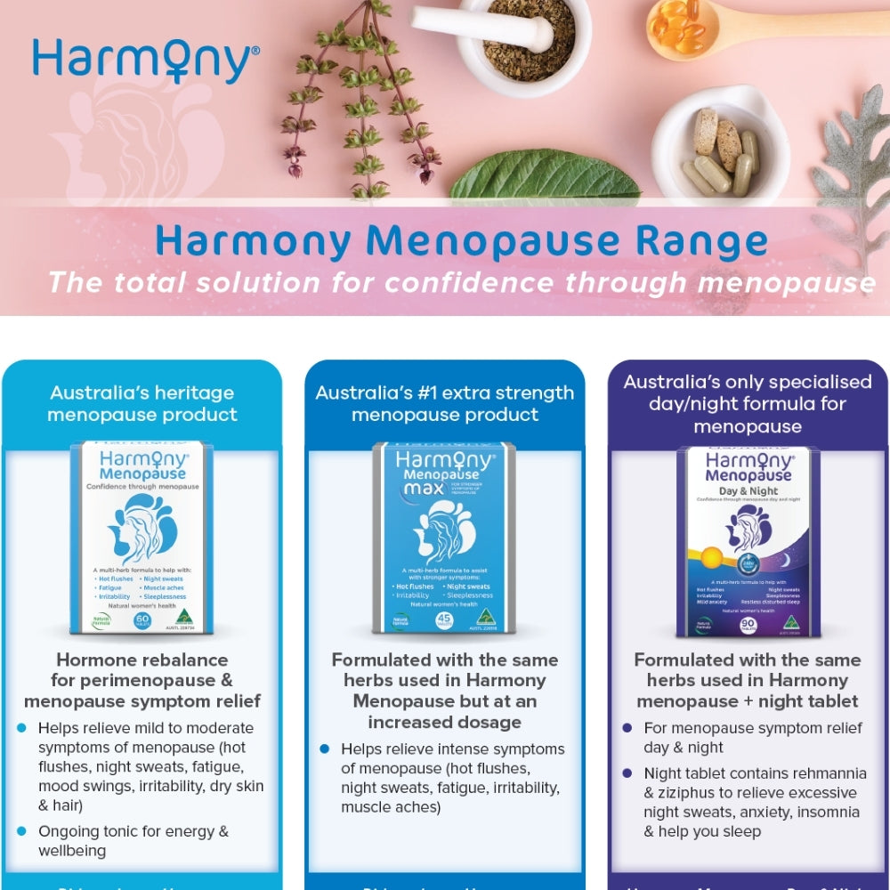 Harmony Menopause Relief 60 Tablets