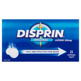 Disprin Original Fast and Effective Dispersible Tablets 300mg Aspirin 24 pack