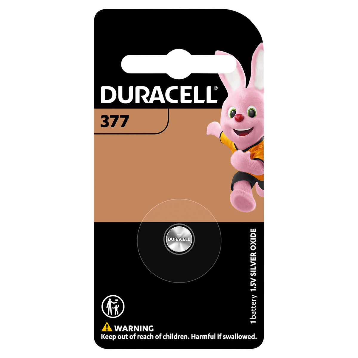 Duracell Specialty 377 Silver Oxide Battery 1 Pack