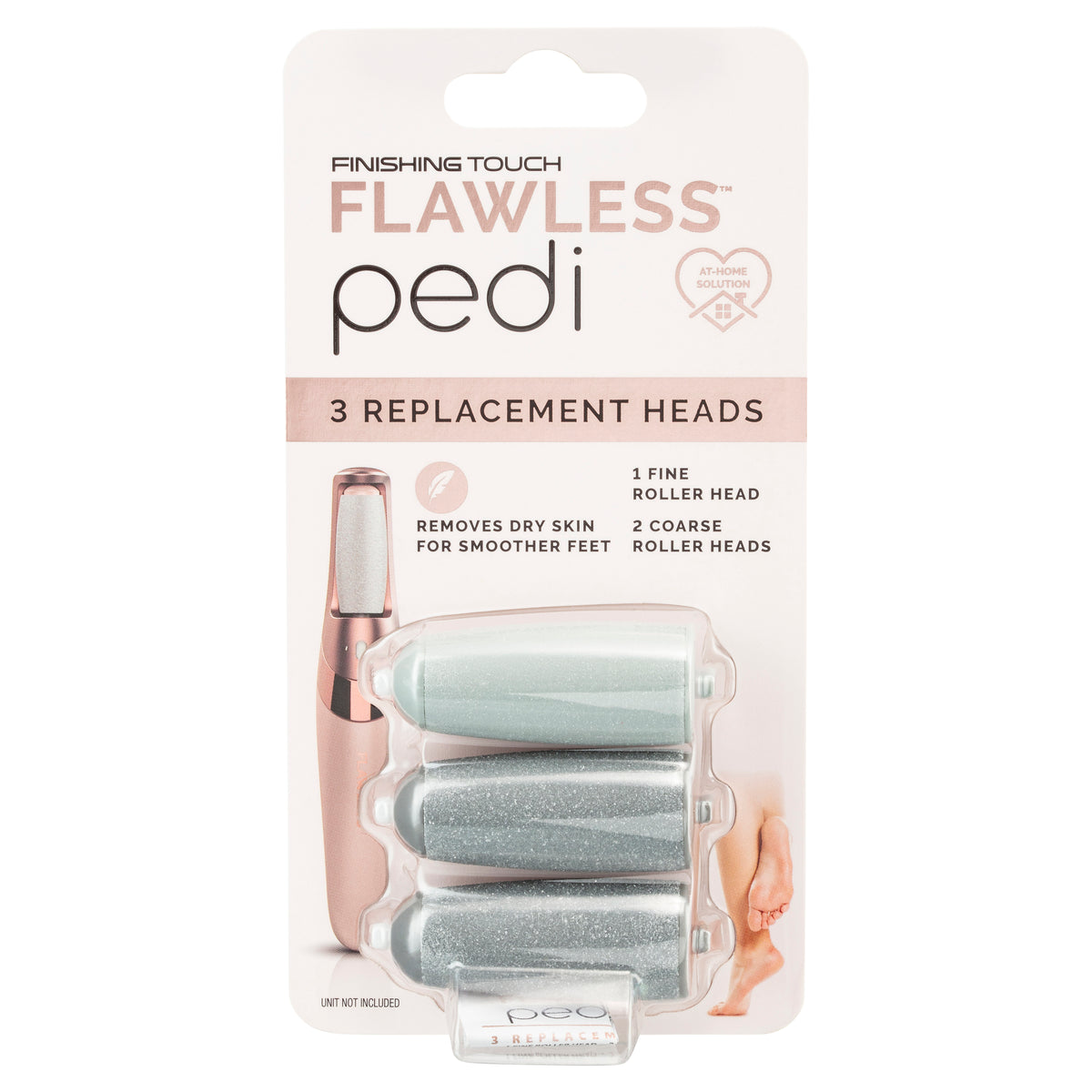 Finishing Touch Flawless Pedi Replacement Heads 3 Pack