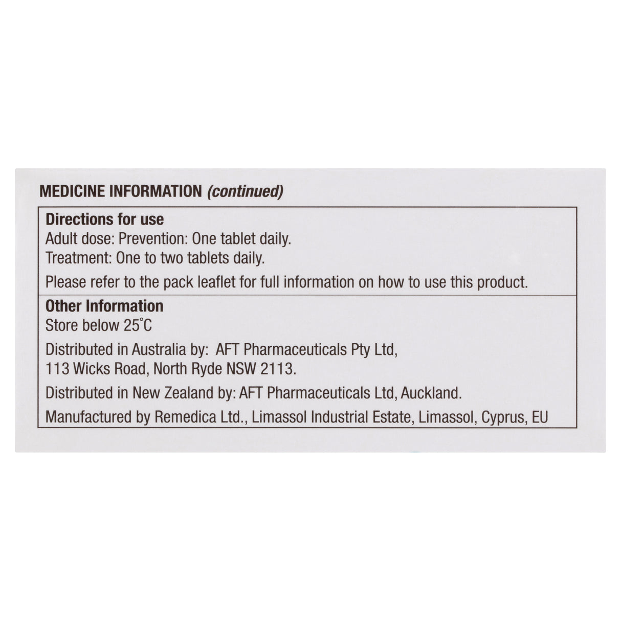 Ferro-F-Tab 310mg 60s