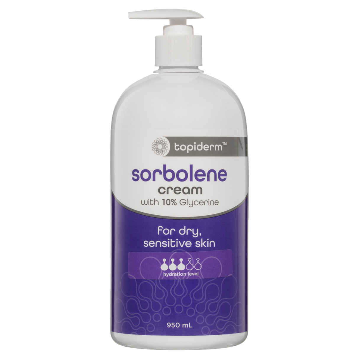 TOPIDERM Sorbolene Moisturiser for Dry Skin 950ml