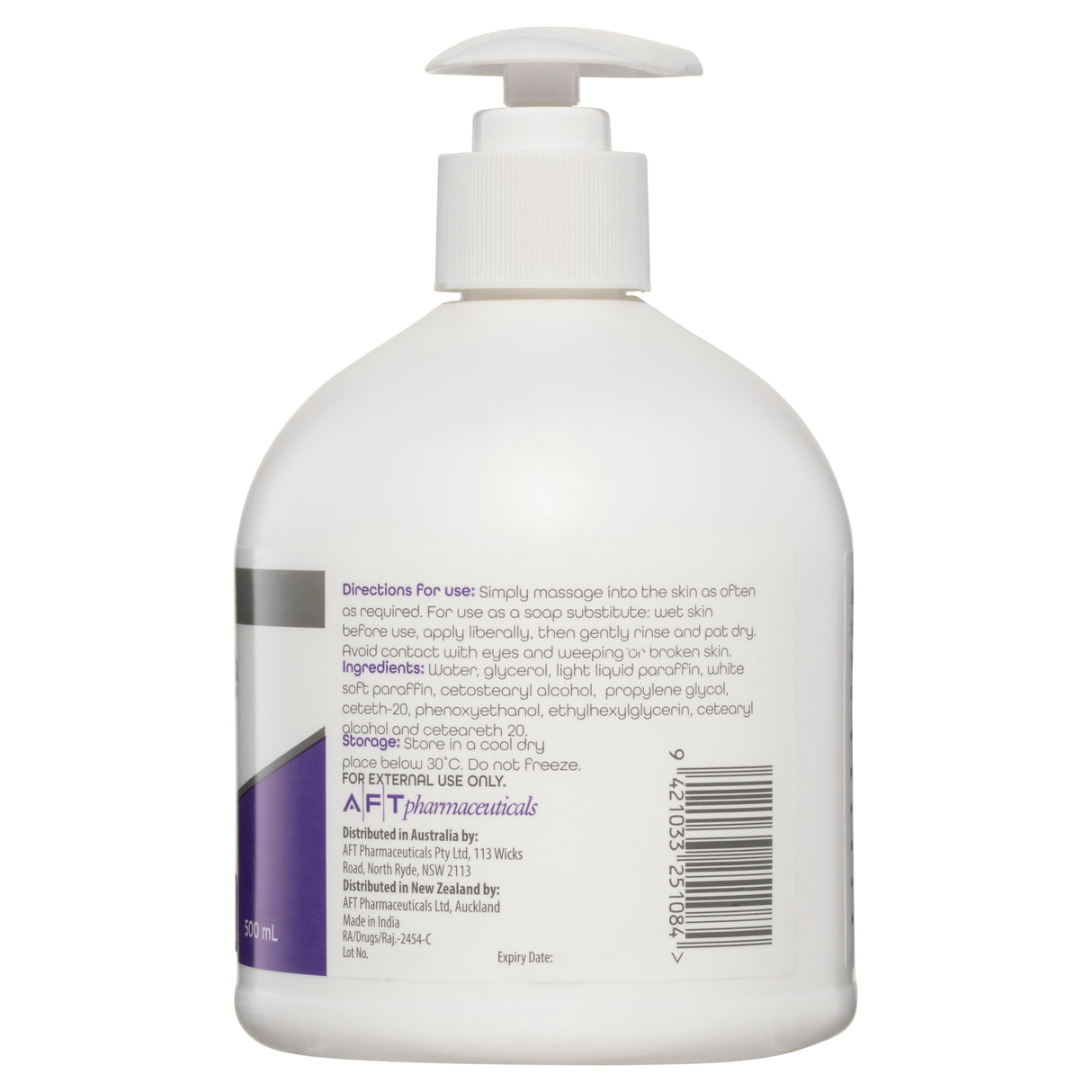 Topiderm® Sorbolene Cream 500mL