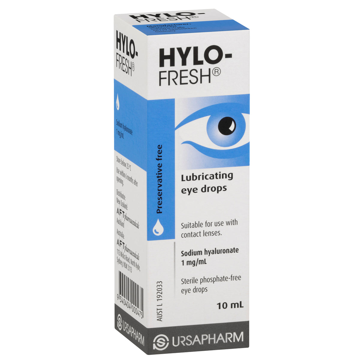 HYLO Fresh Lubricating Eye Drop 10ml