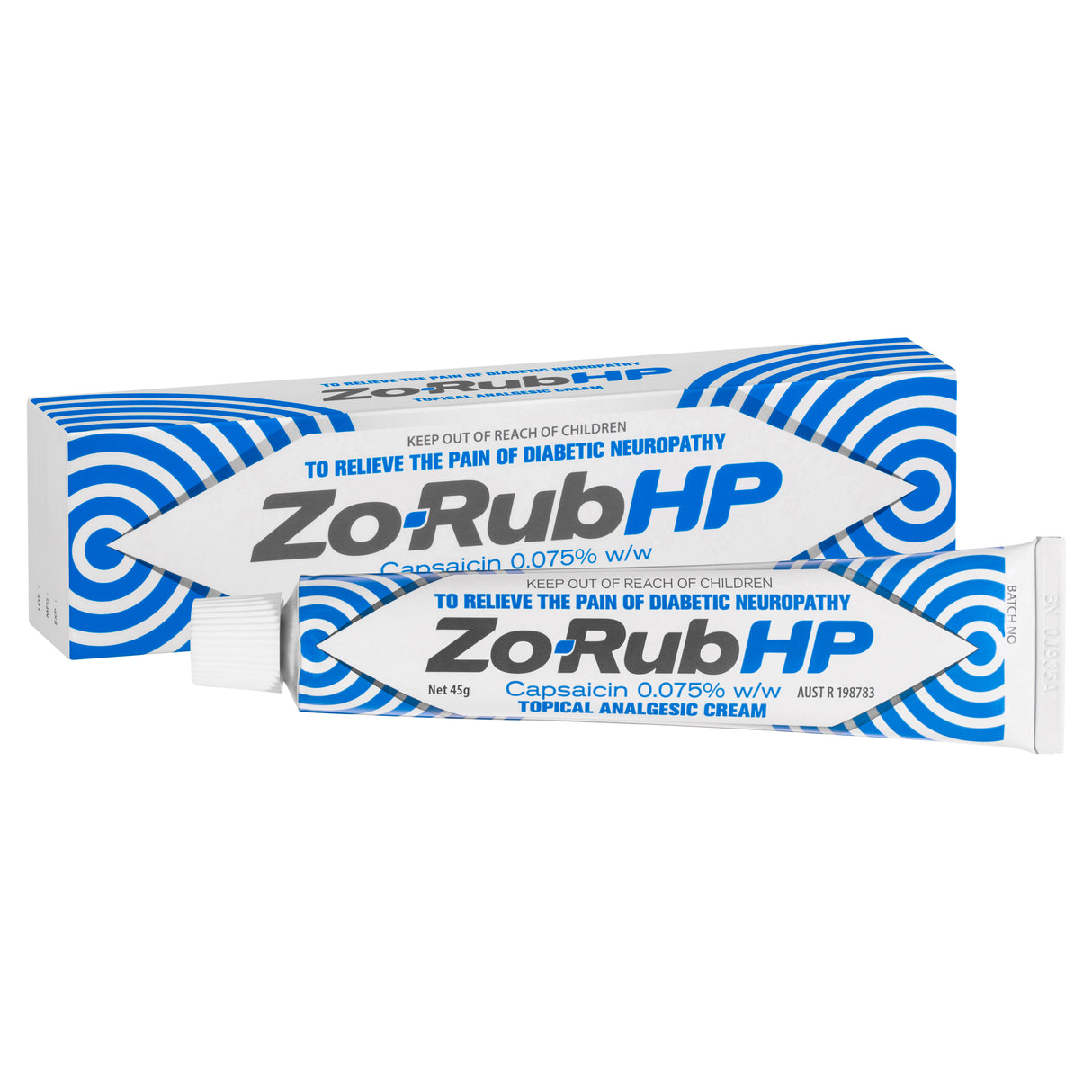 ZO-RUB HP 0.075% Topical Cream 45g