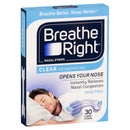 Breathe Right Nasal Strips Clear Large 30's