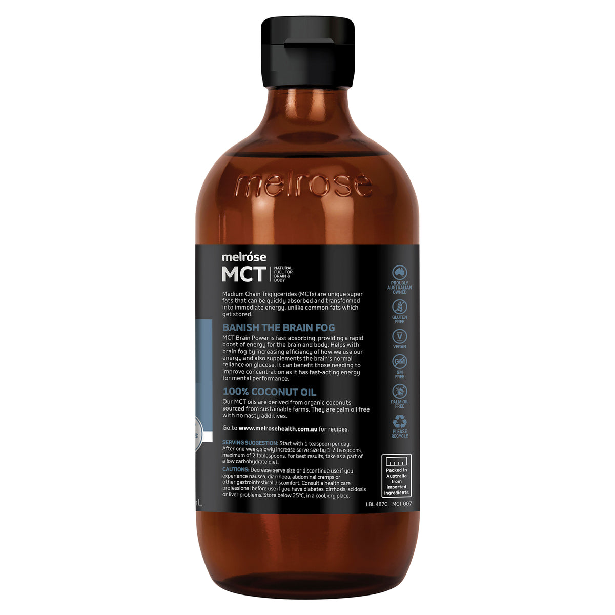 Melrose MCT Oil Brain Power 500ml