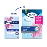 TENA Pads InstaDRY Extra Long Length 6 Pack