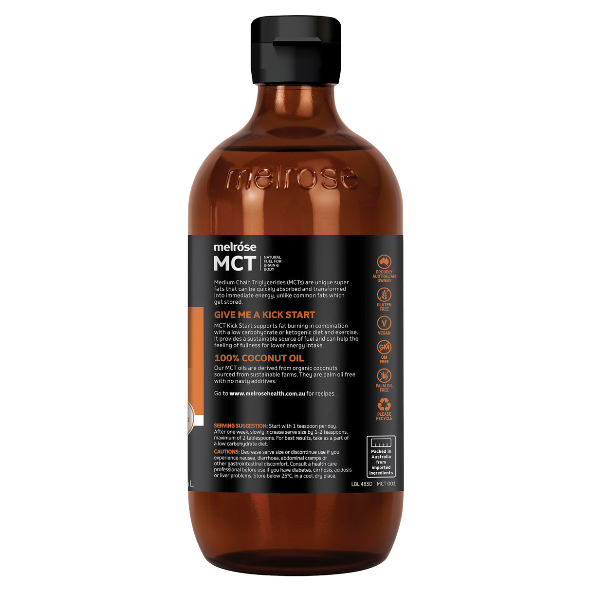 Melrose MCT Oil Kick Start 500ml