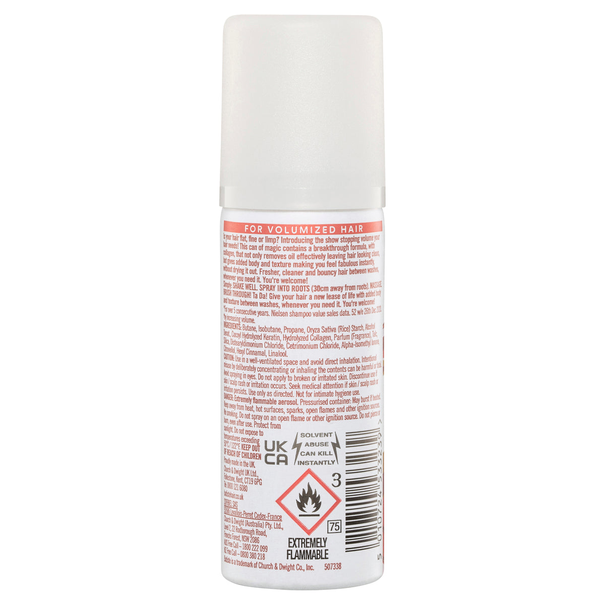 BATISTE Dry Shampoo Volume 50ml