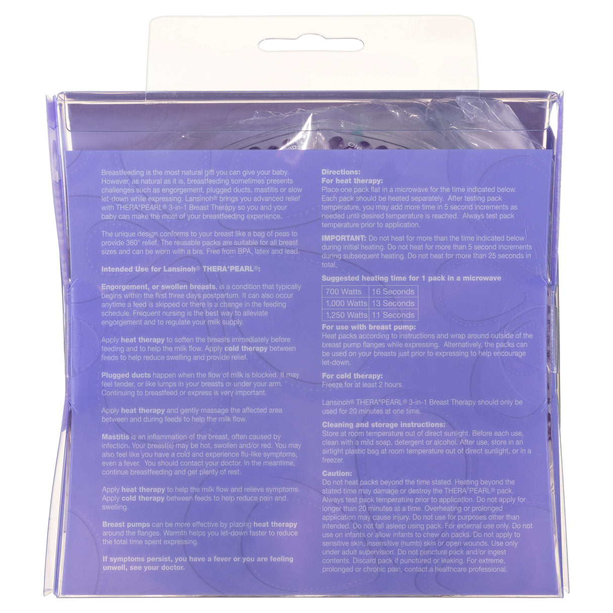 LANSINOH THERA°PEARL 3-in-1 BREAST THERAPY