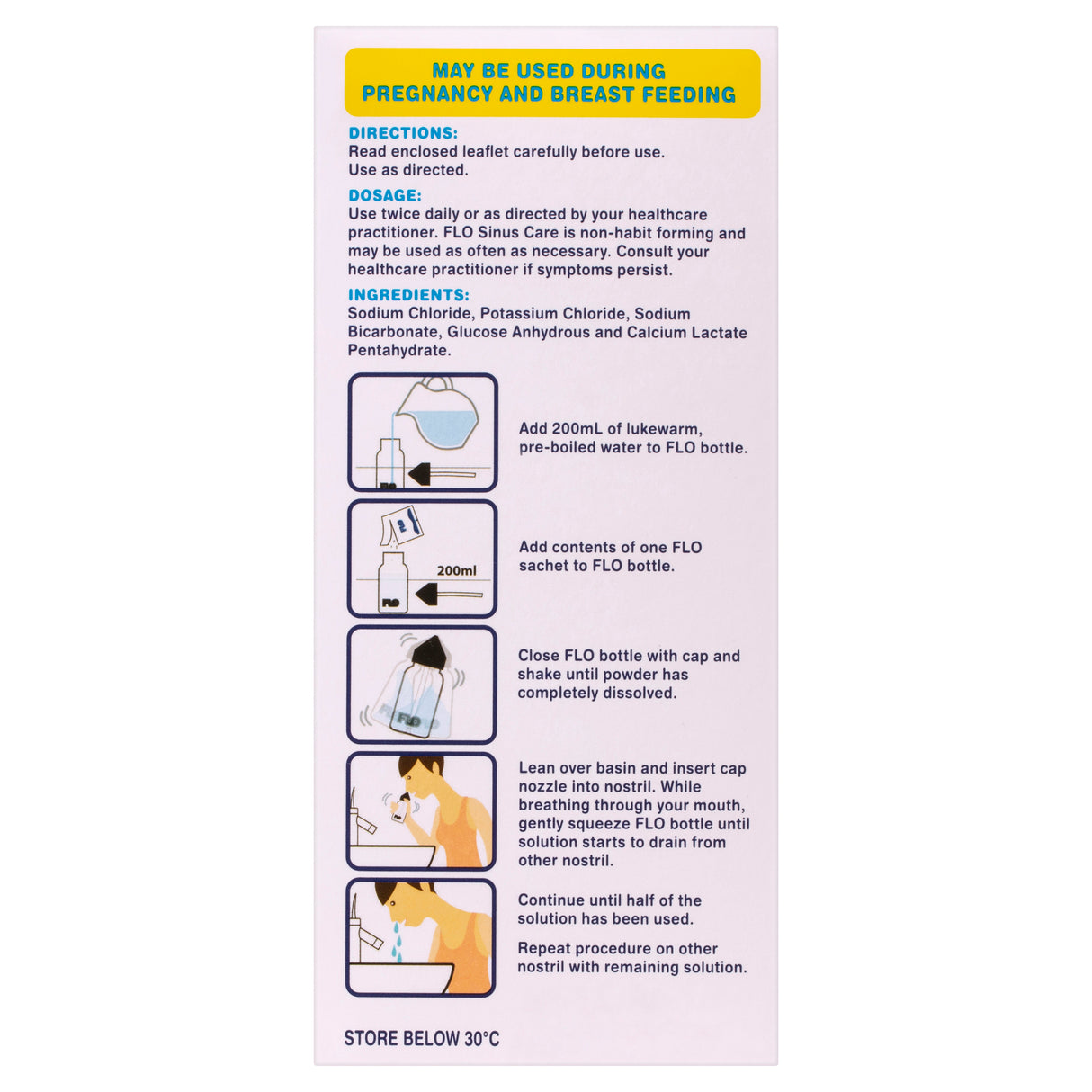 Flo Sinus Care Start Kit 12xSach Bottle