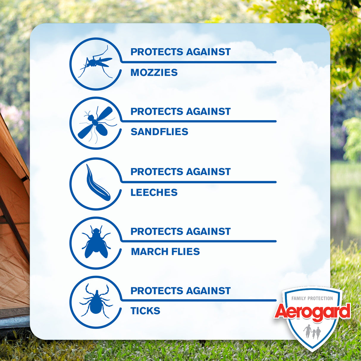 Aerogard Heavy Duty 40% Deet Insect Repellent Aerosol Spray 150