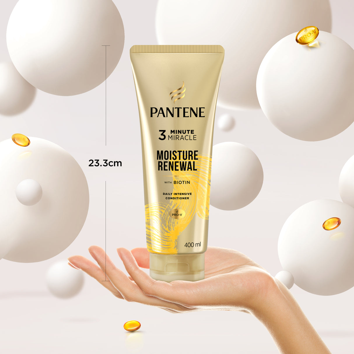 Pant 3MM Daily Mst Renewal 400ml