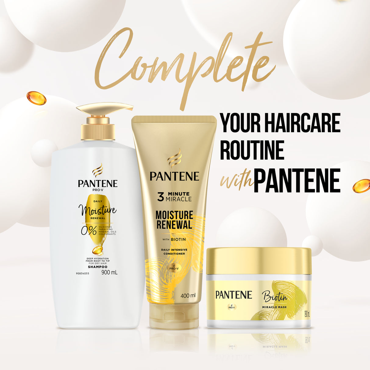 Pant 3MM Daily Mst Renewal 400ml