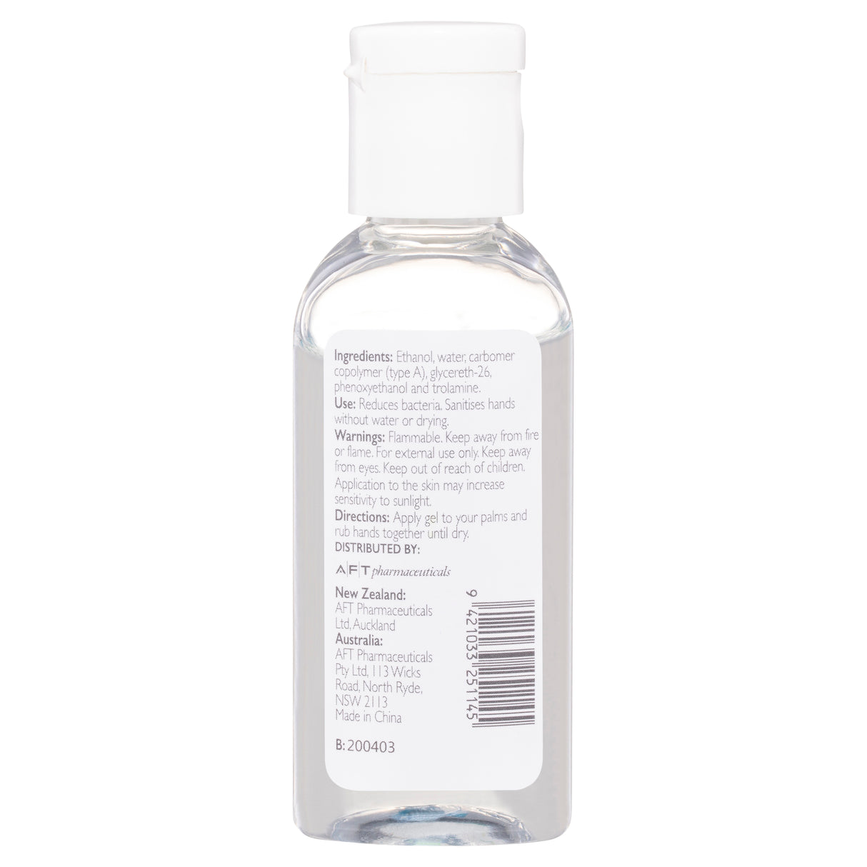 Crystawash® Sanitising Hand Gel 50mL