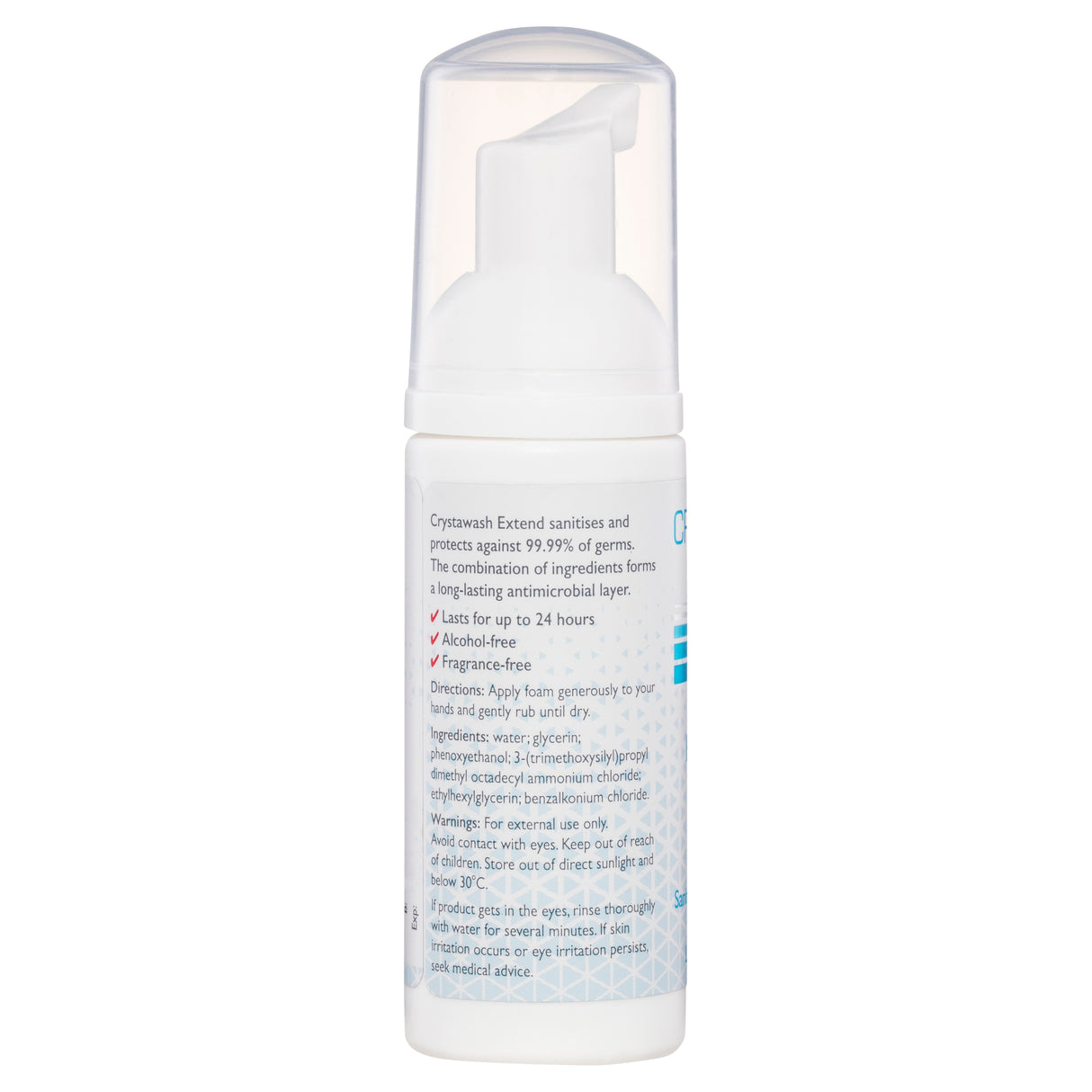 Crystawash® Extend Hand Sanitiser 50mL