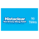 Histaclear Non-Drowsy Allergy Relief Tablets 10 mg 90 Tablets