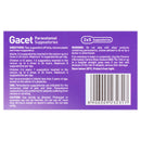 Gacet® Paracetamol 250mg Suppositories 10 Pack