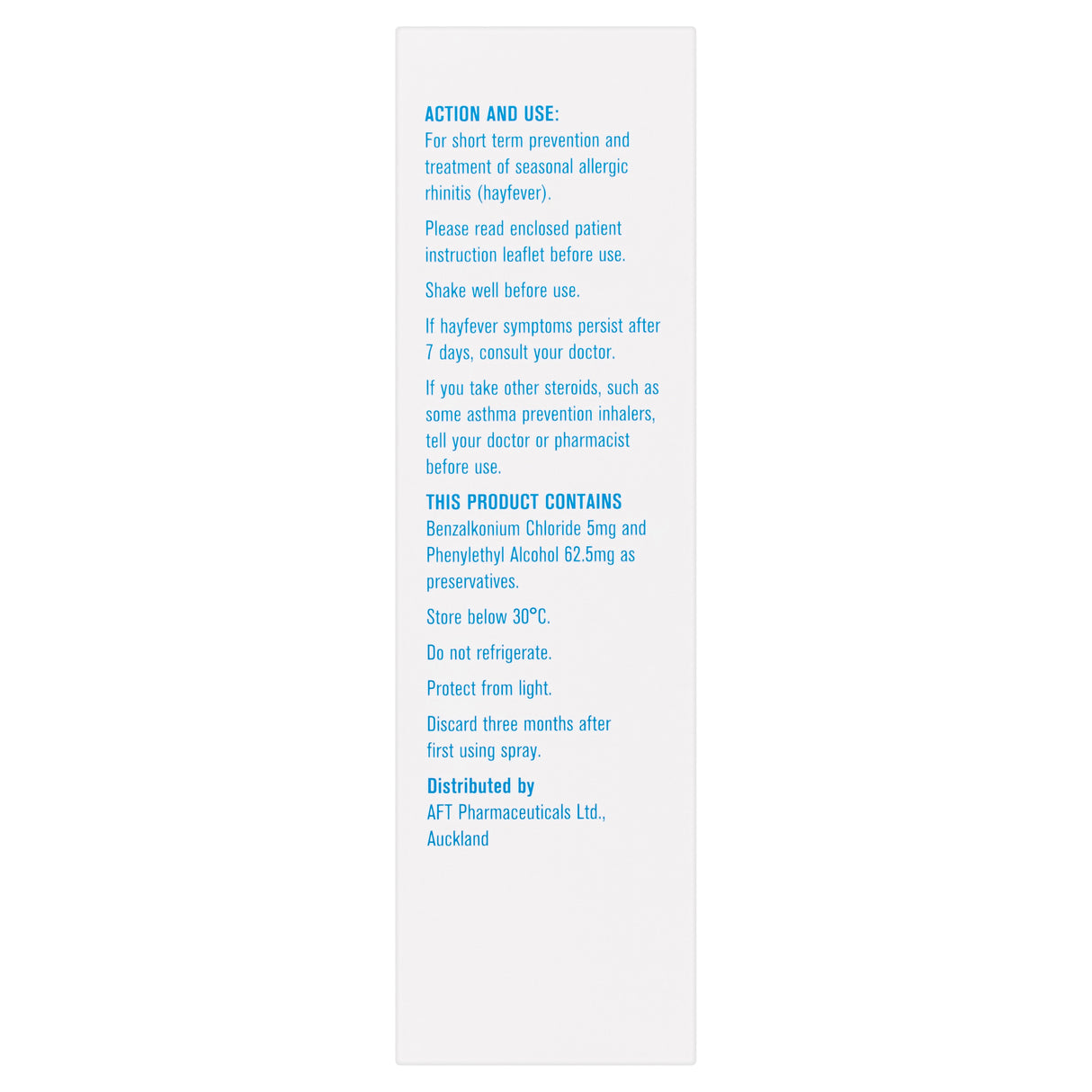 BecloClear® Nasal Spray Solution 200 Sprays