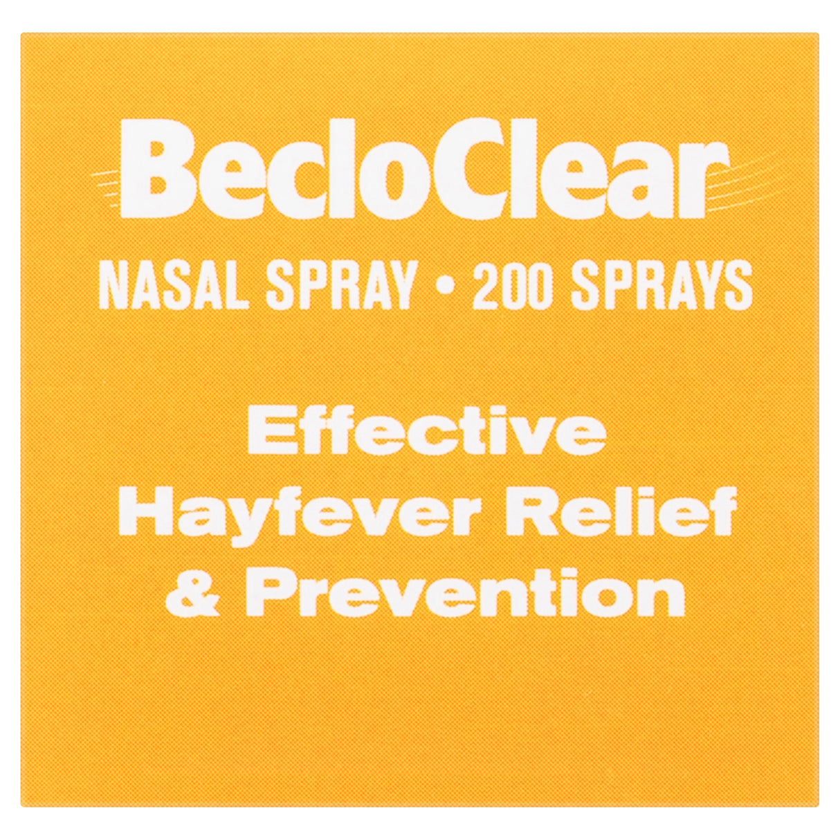 BecloClear® Nasal Spray Solution 200 Sprays