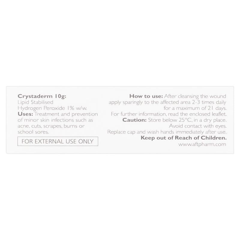 Crystaderm First Aid Cream 10g