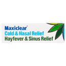 Maxiclear® Cold & Nasal Relief/Hayfever & Sinus Relief 30 Tablets