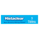 Histaclear Allergy and Hayfever Relief 5 Tablets