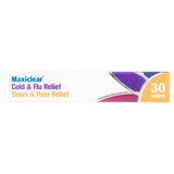 Maxiclear® Cold & Flu/Sinus & Pain Relief 30 Tablets