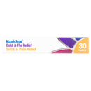 Maxiclear® Cold & Flu/Sinus & Pain Relief 30 Tablets