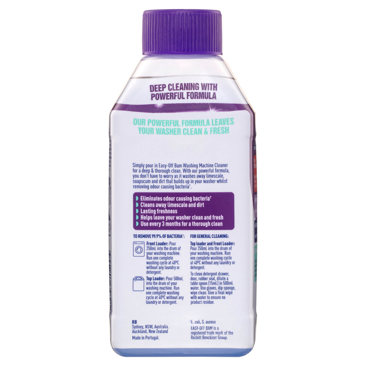 Easy Off Bam Wash Machine Cleaner 250ml