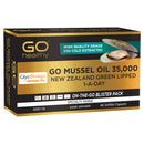 GO Healthy GO Mussel Oil 35,000 New Zealand Green Lipped 1-A-Day 60 Capsules