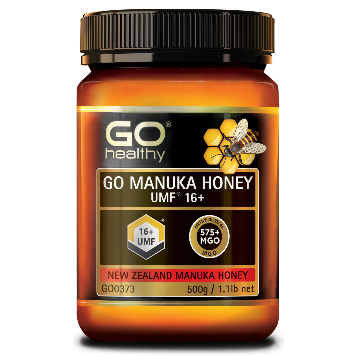 GO Healthy GO NZ Manuka Honey UMF 16+ 500g