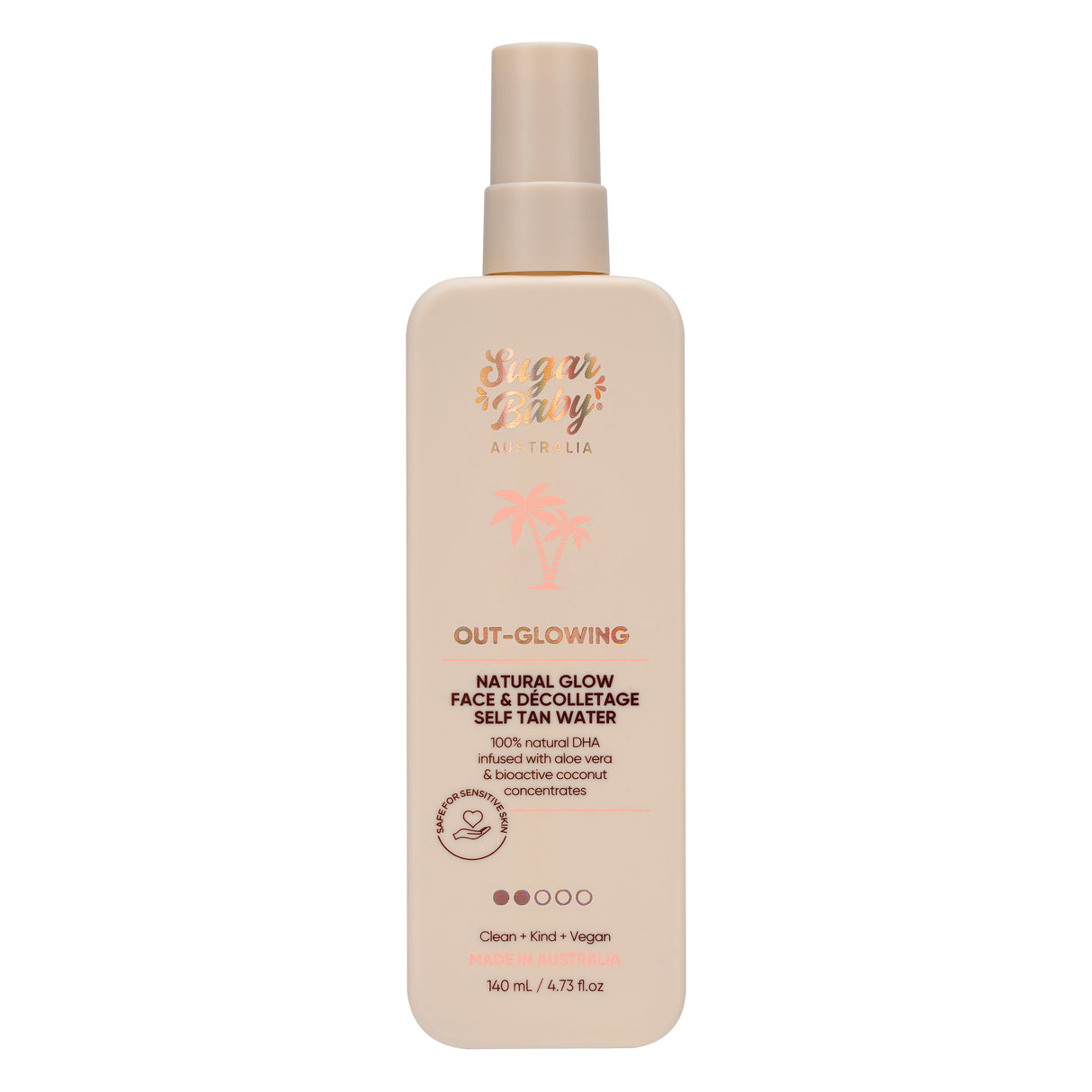SugarBaby OUT-GLOWING Natural Glow Face & Décolletage Self Tan Water